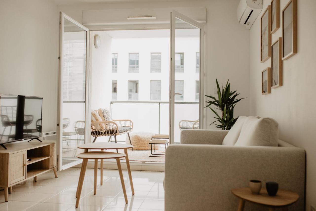 Bel Appartement Climatise Avec Place De Parking Marseilles Buitenkant foto